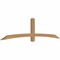 Ekena Millwork Bellingham Timber Gable Bracket, Western Red Cedar, 96"W x 24"H x 3 1/2"D x 3 1/2"F, 6/12 Pitch GBW096X24X0404BEL00SWR - alternate 2